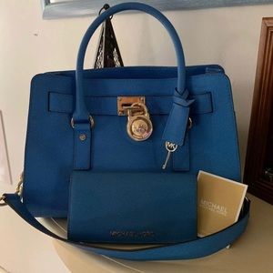 Michael Kors bag and wallet